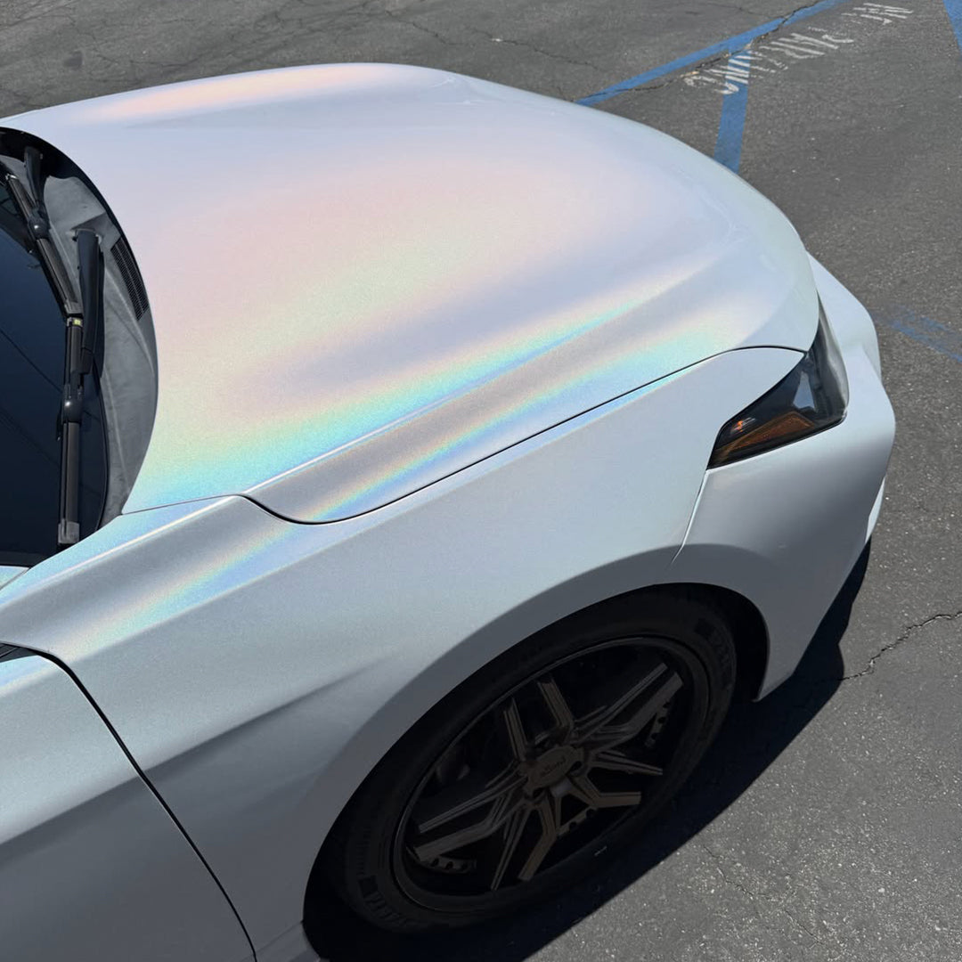 Gloss Laser Rainbow White PPF