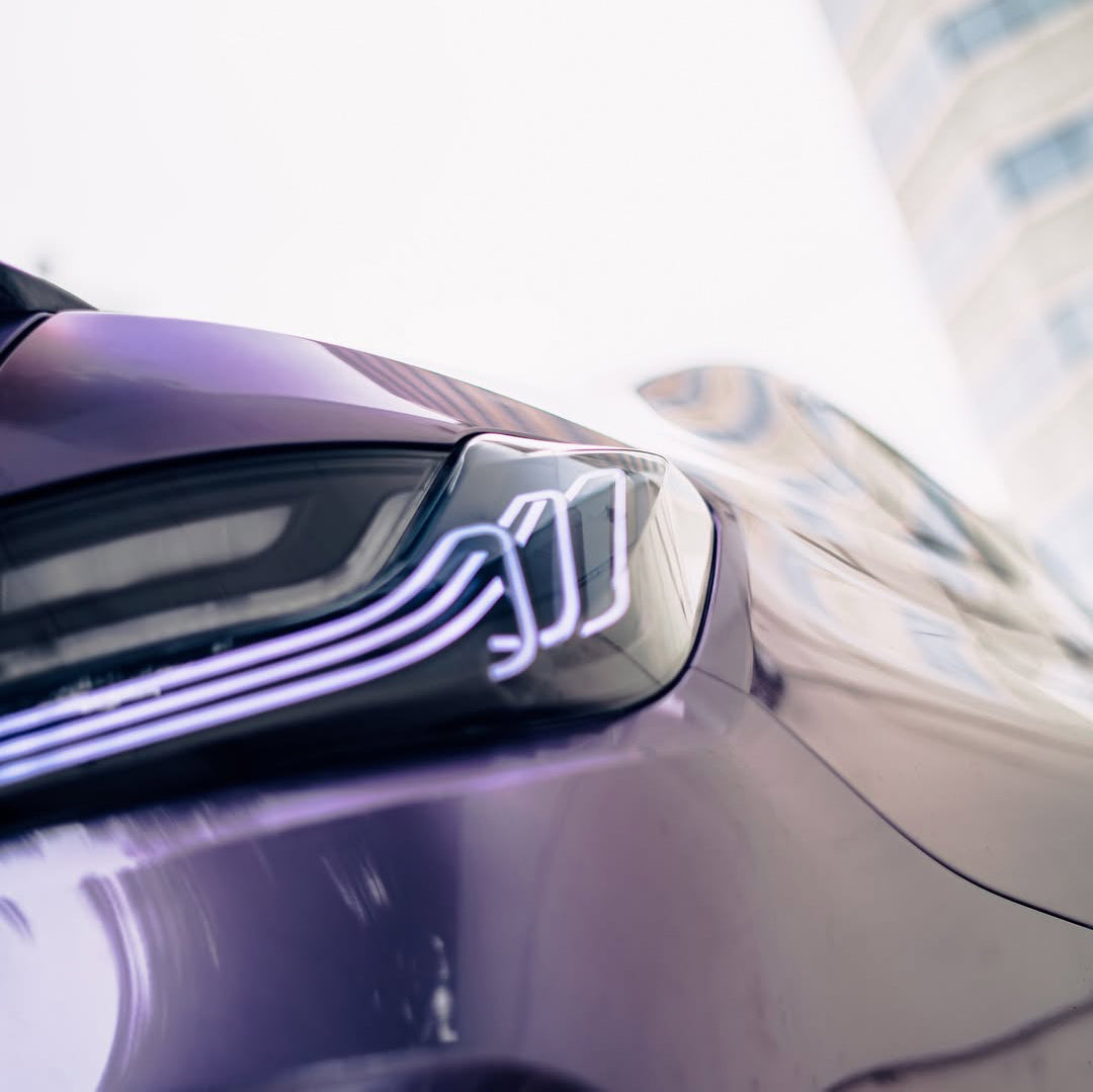 Liquid Metallic Berry Purple PPF