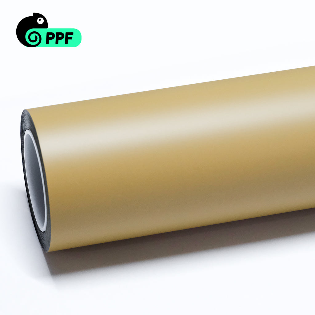 Matte Grayish Brown PPF dry install color PPF for vehicles