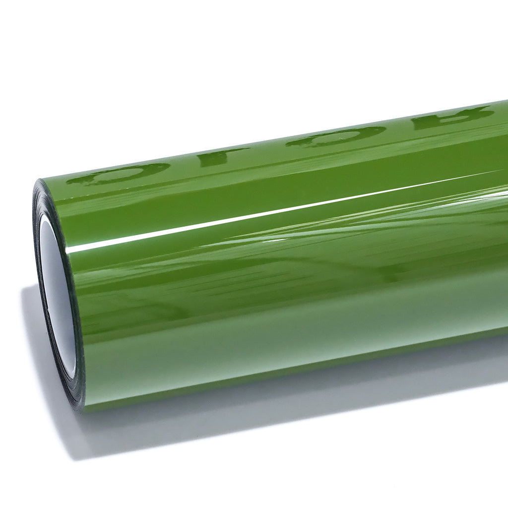 Gloss Moss Green PPF automotive color PPF wrap film