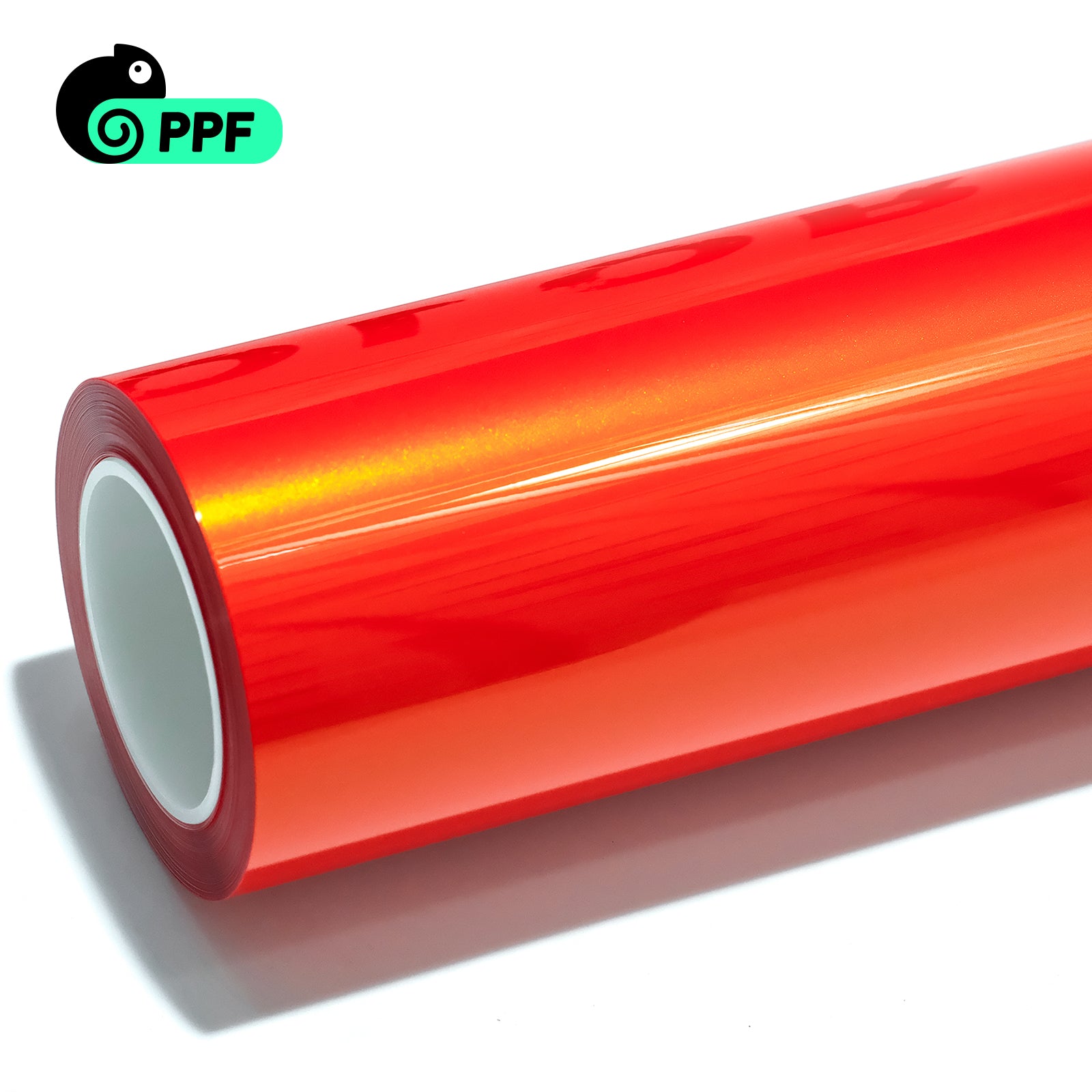 Metallic Lava Orange PPF dry install color PPF for vehicles