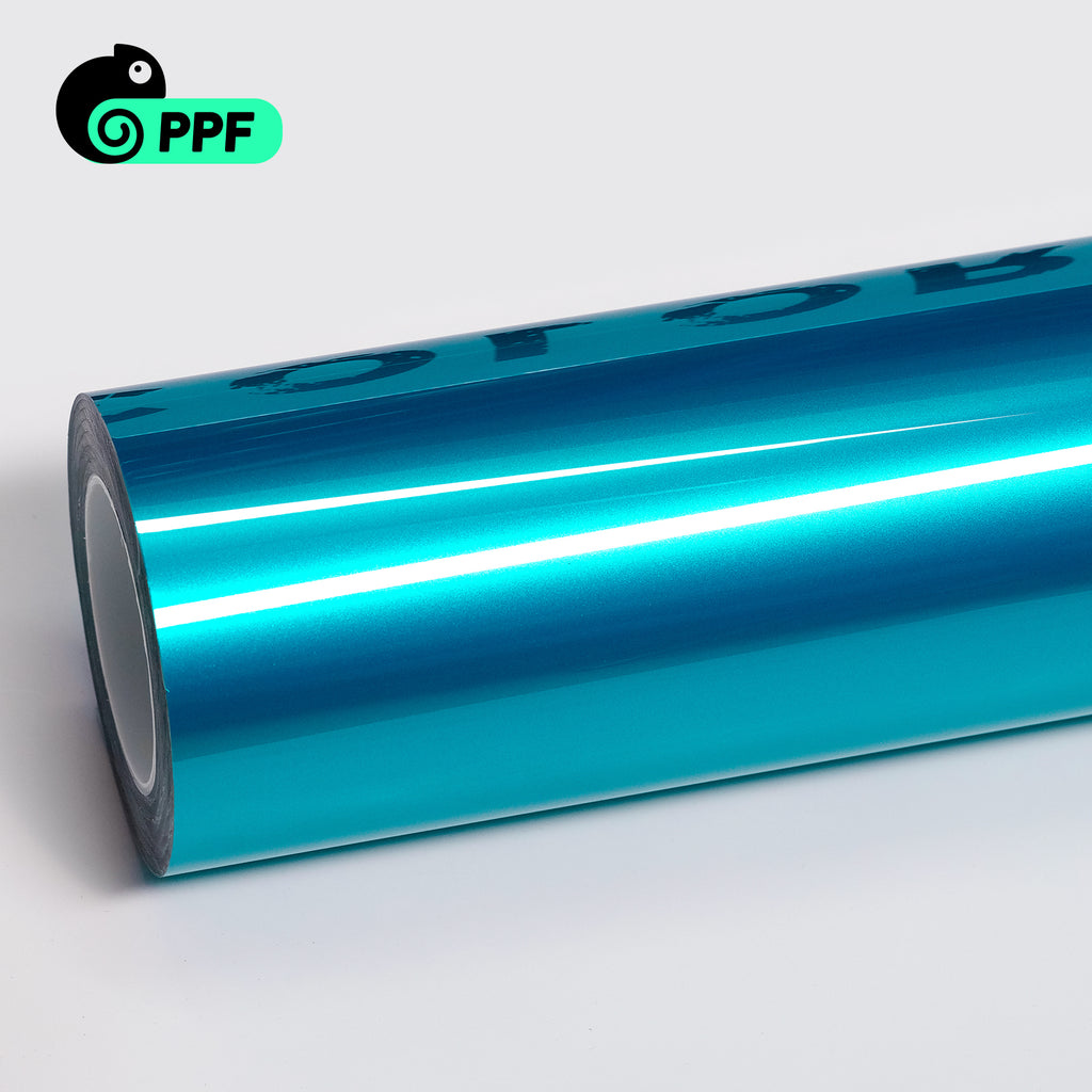 Gloss Canel Bay Blue PPF dry install color PPF for vehicles