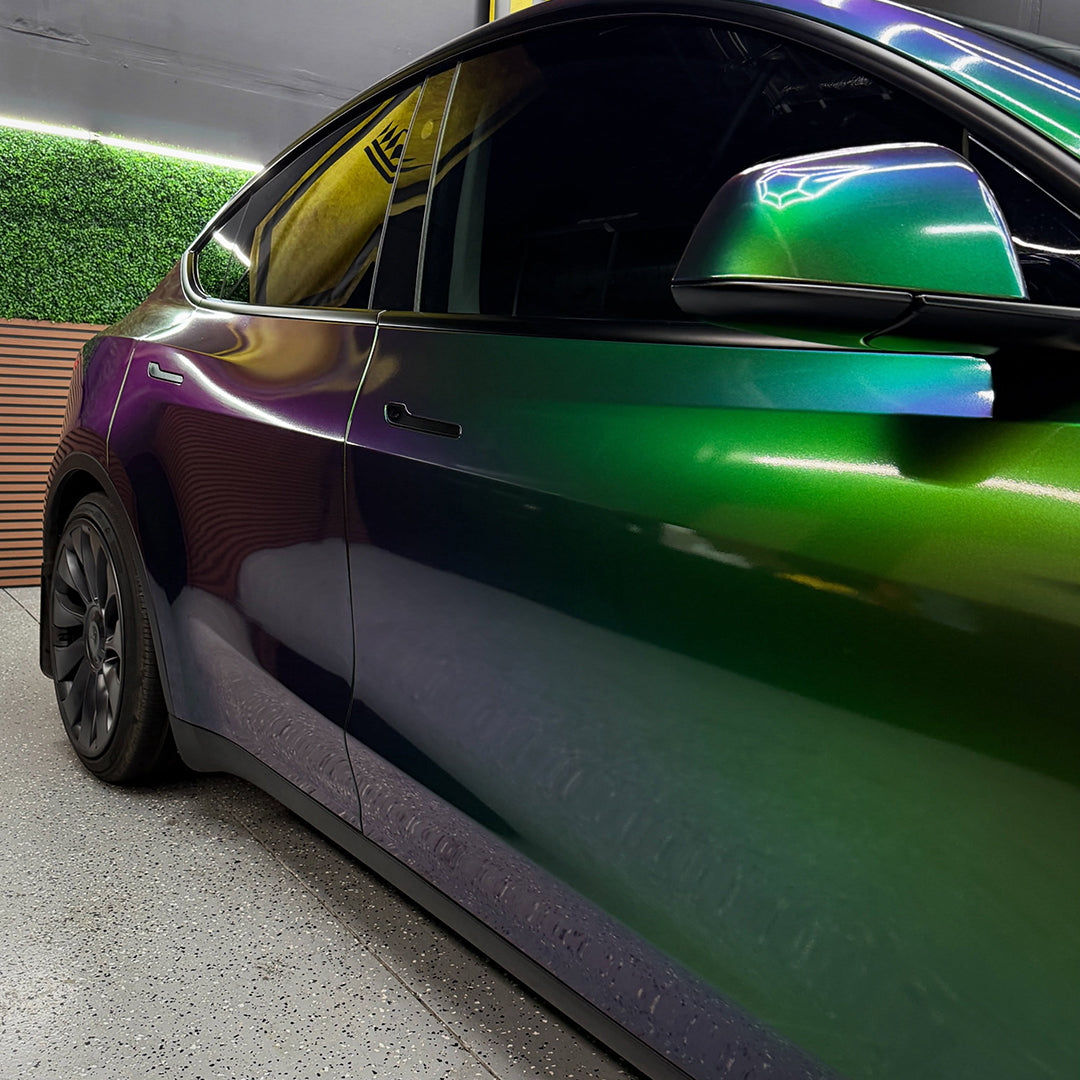 Gradient Green Blue Purple PPF