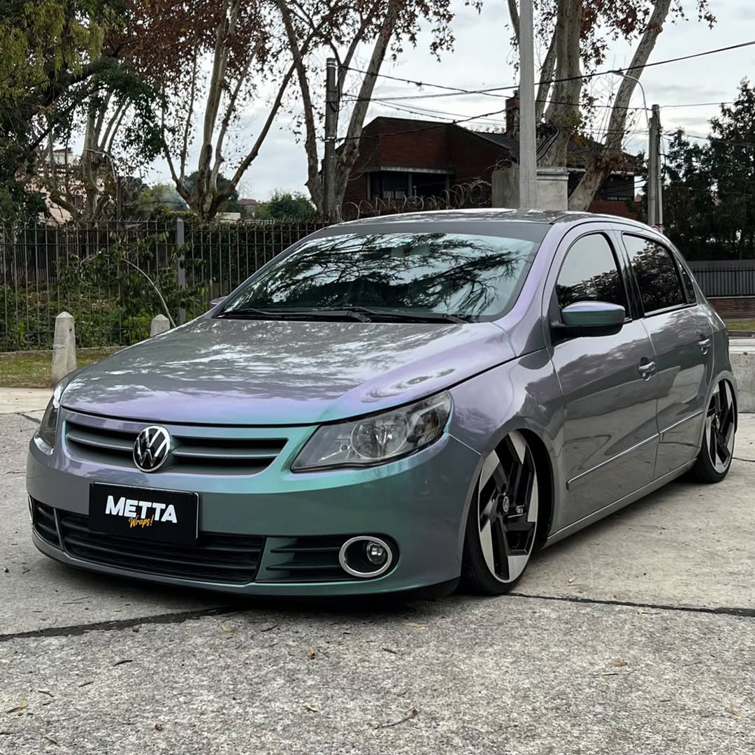 Liquid Metallic Green Purple PPF