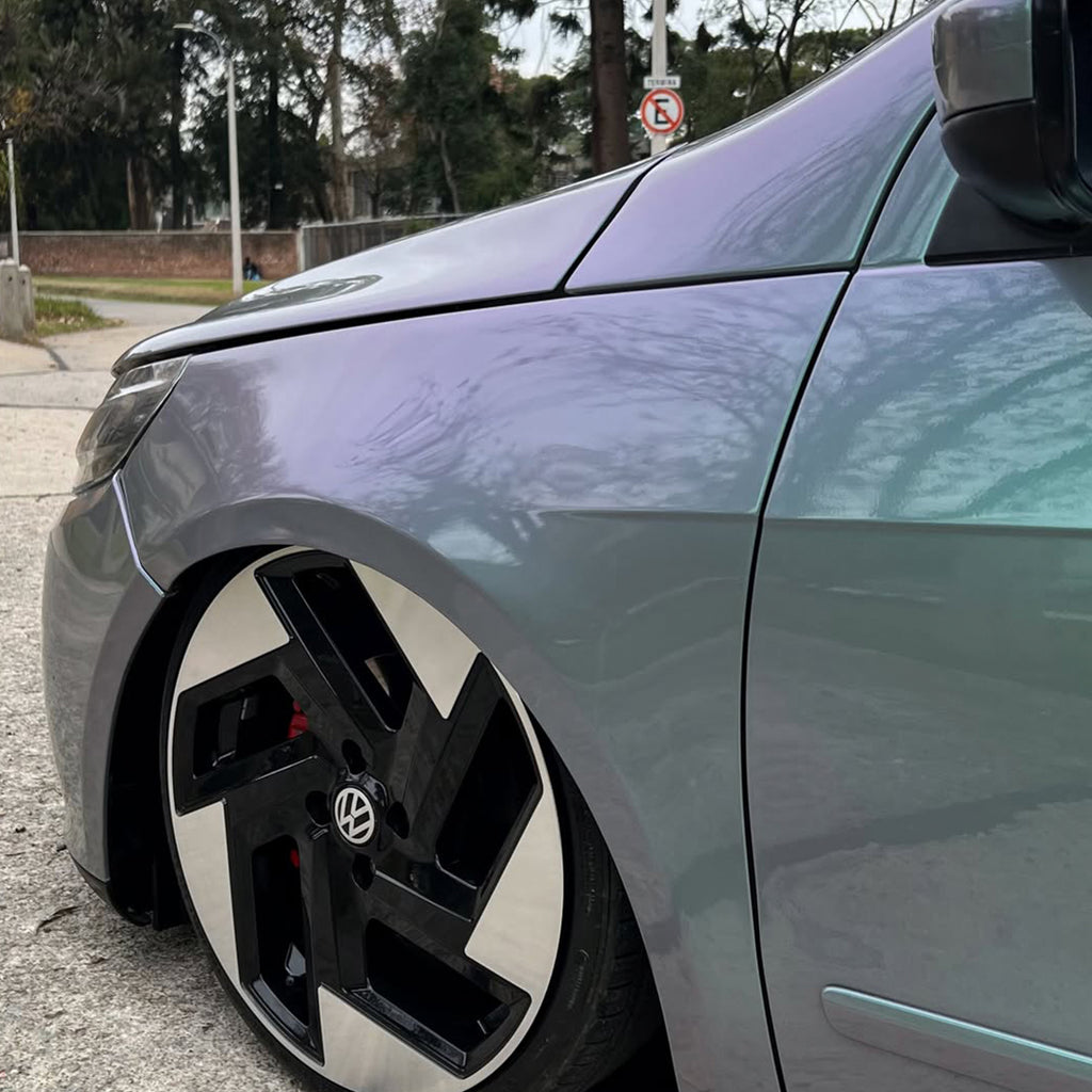 Liquid Metallic Green Purple PPF