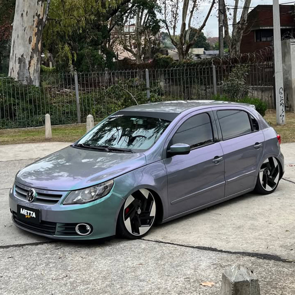 Liquid Metallic Green Purple PPF