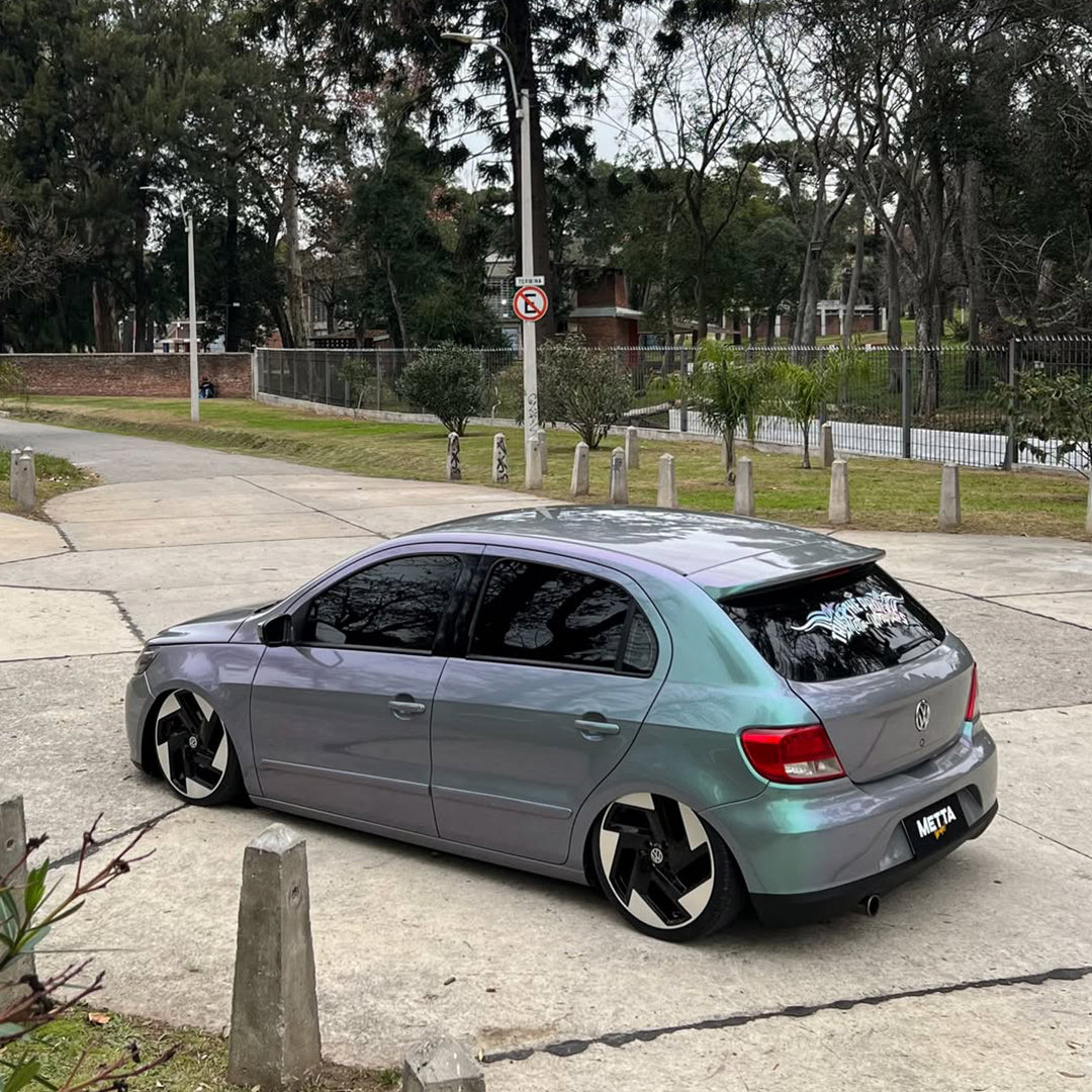Liquid Metallic Green Purple PPF
