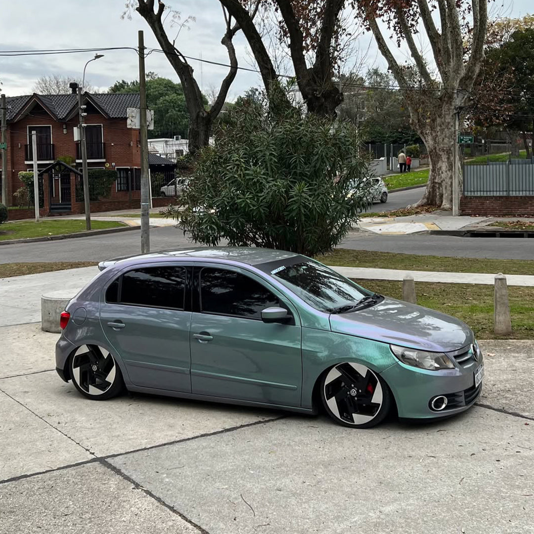 Liquid Metallic Green Purple PPF