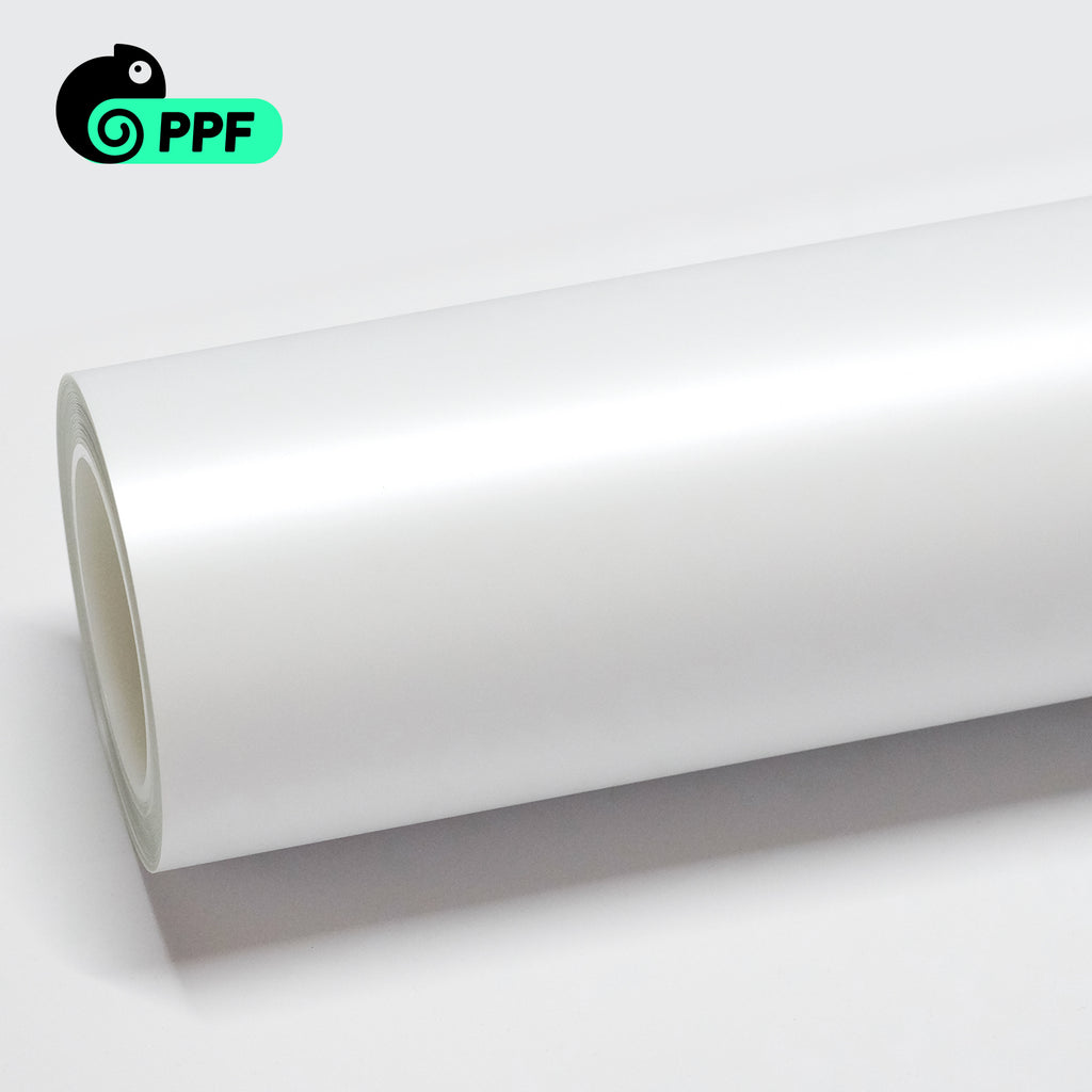 Matte Glazed White PPF automotive color PPF wrap film
