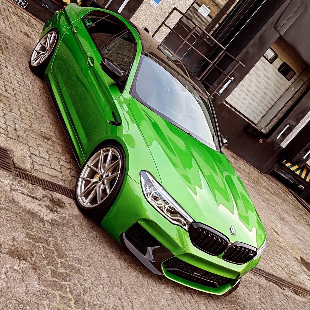Metallic Fluorescent Gold Green PPF