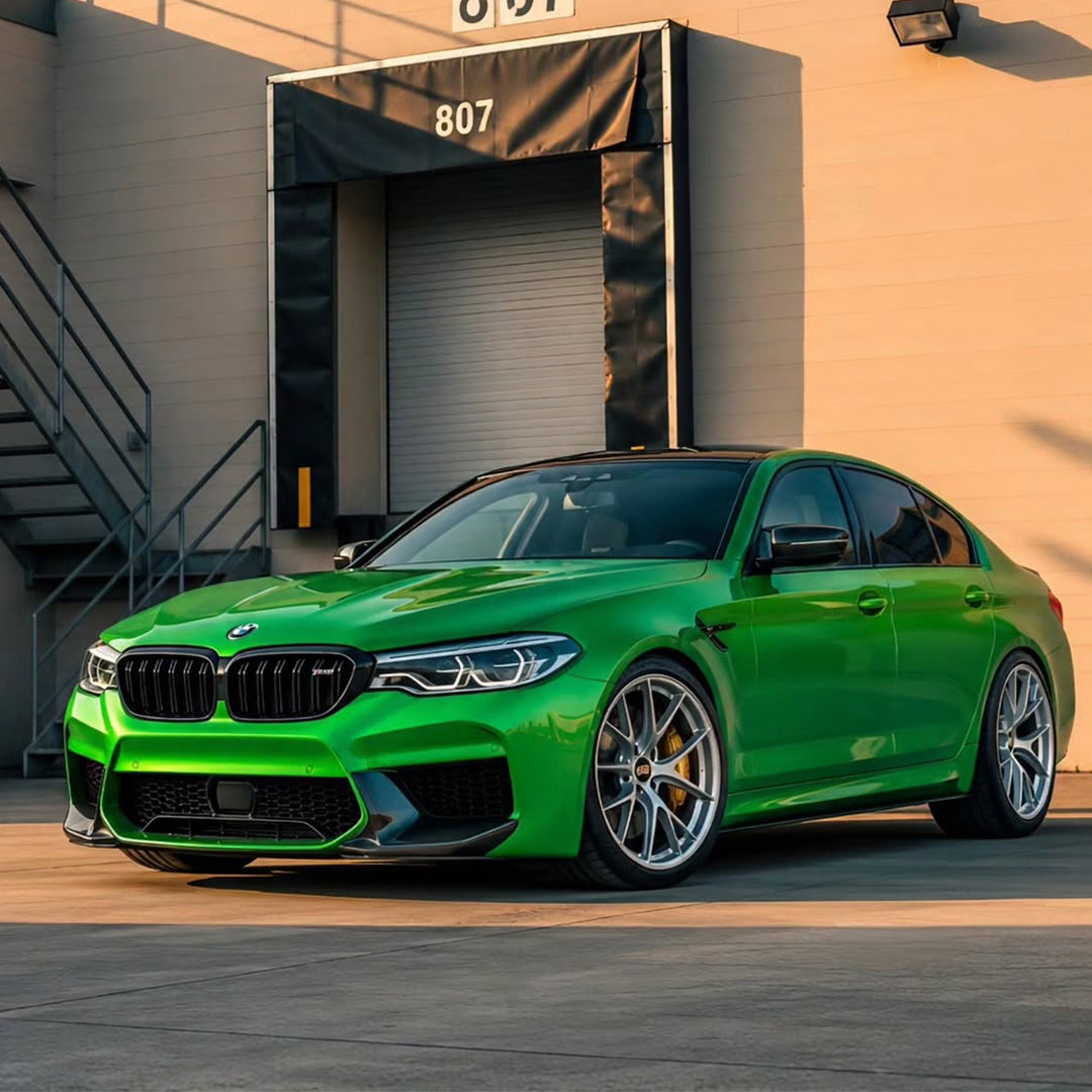 Metallic Fluorescent Gold Green PPF