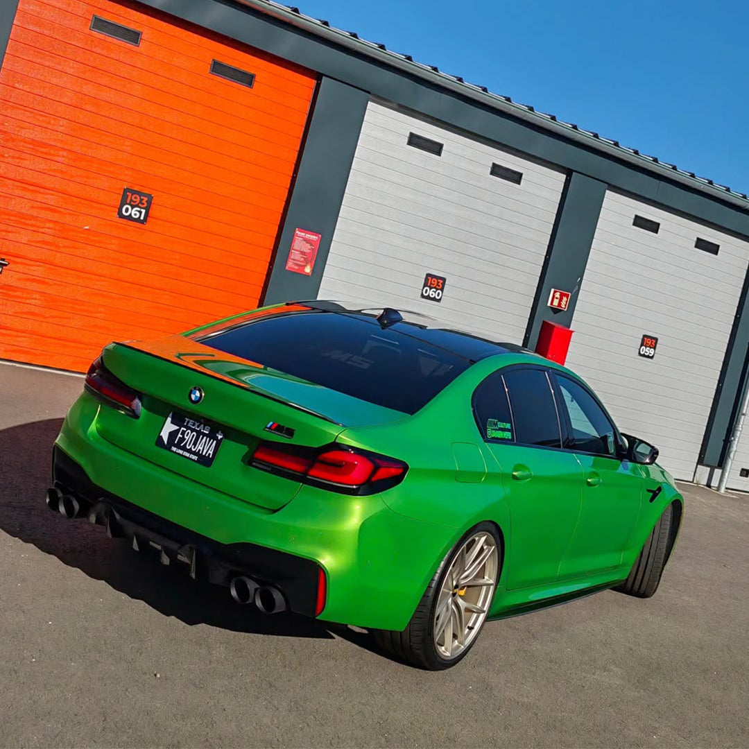 Metallic Fluorescent Gold Green PPF