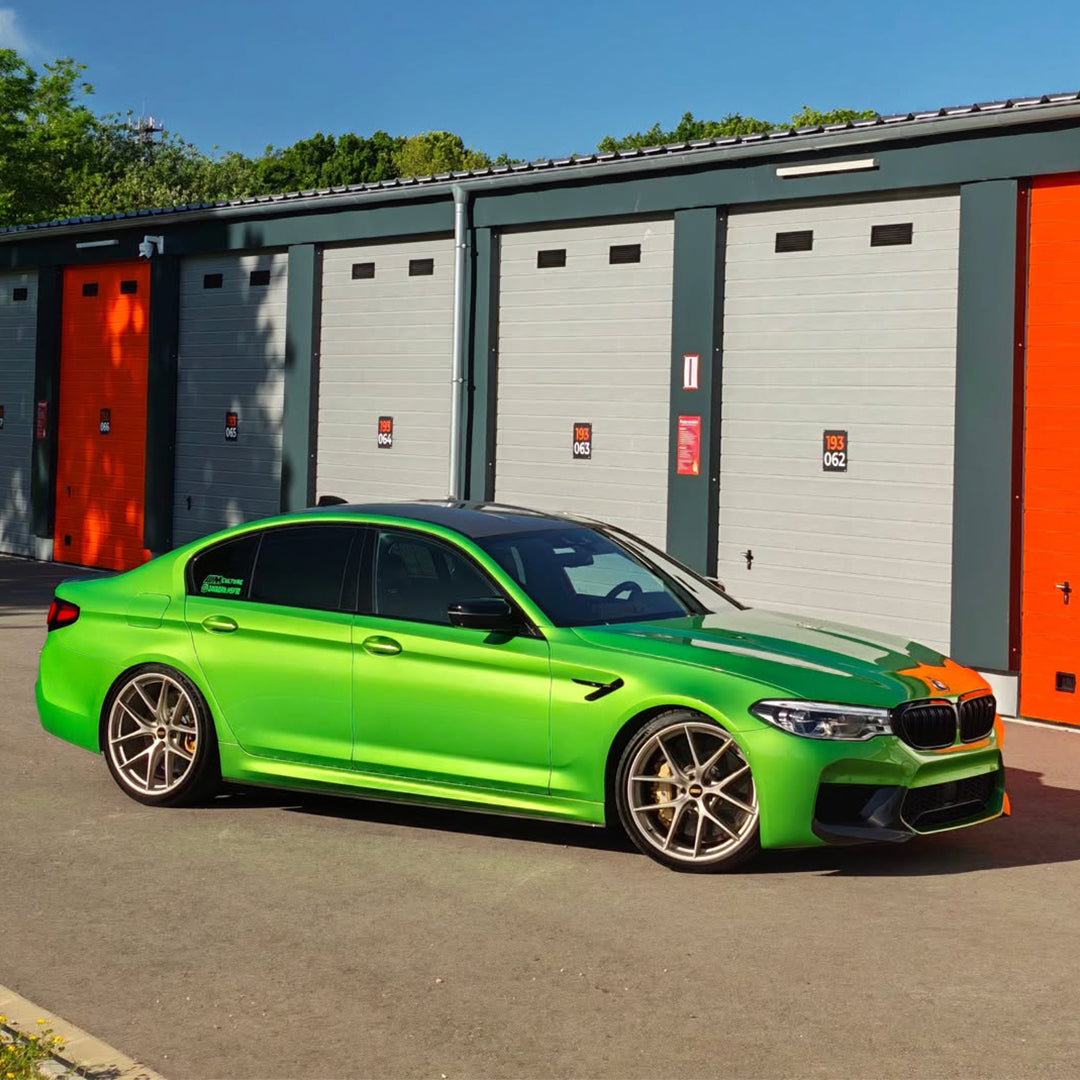 Metallic Fluorescent Gold Green PPF