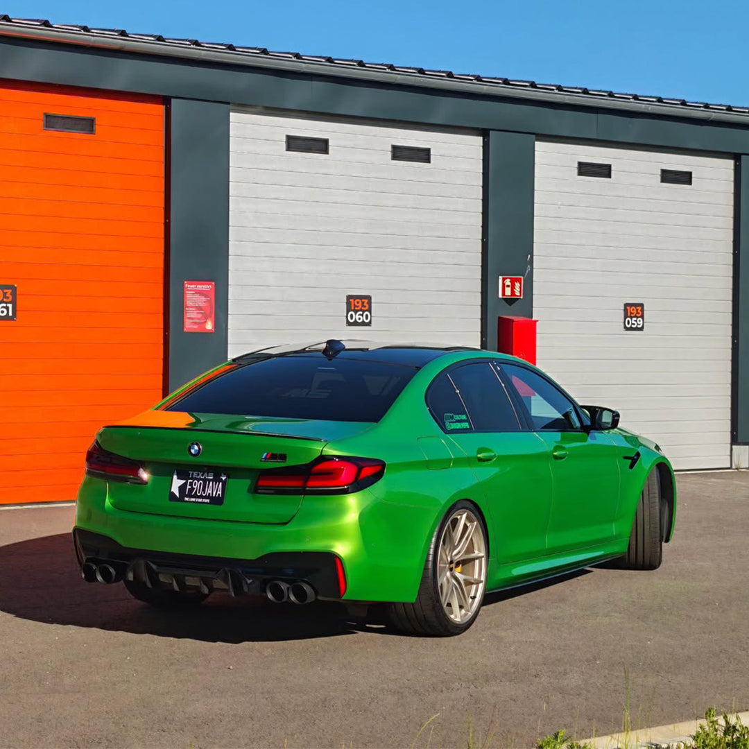 Metallic Fluorescent Gold Green PPF