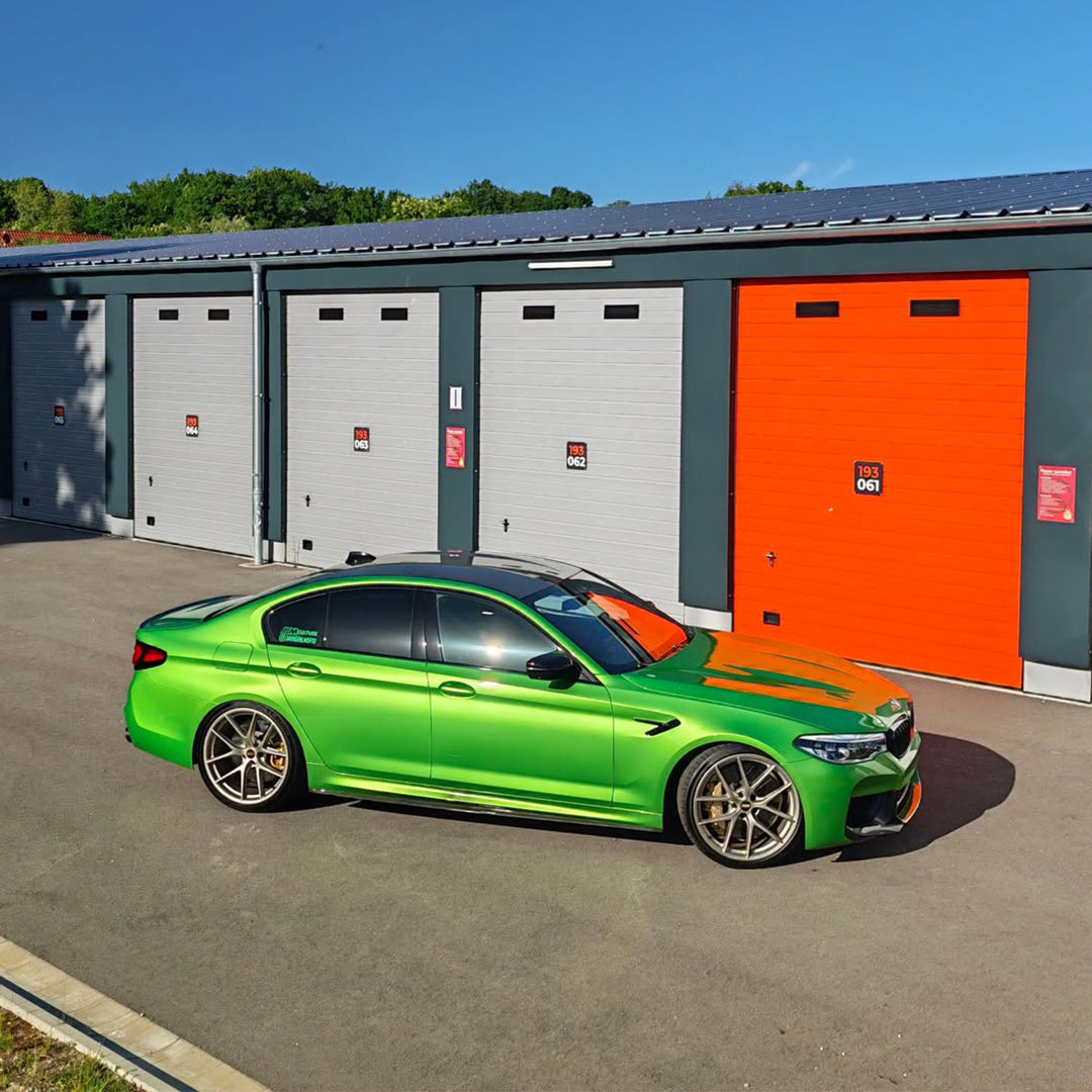 Metallic Fluorescent Gold Green PPF