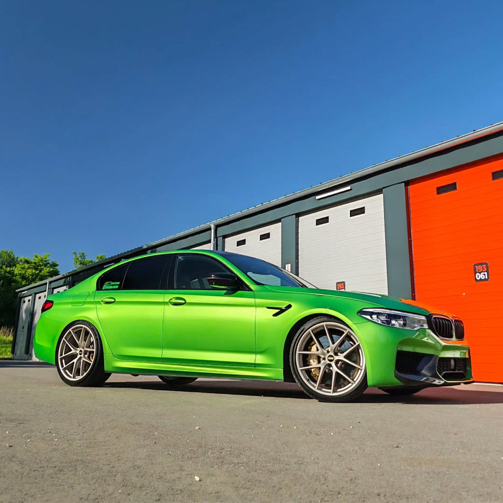 Metallic Fluorescent Gold Green PPF