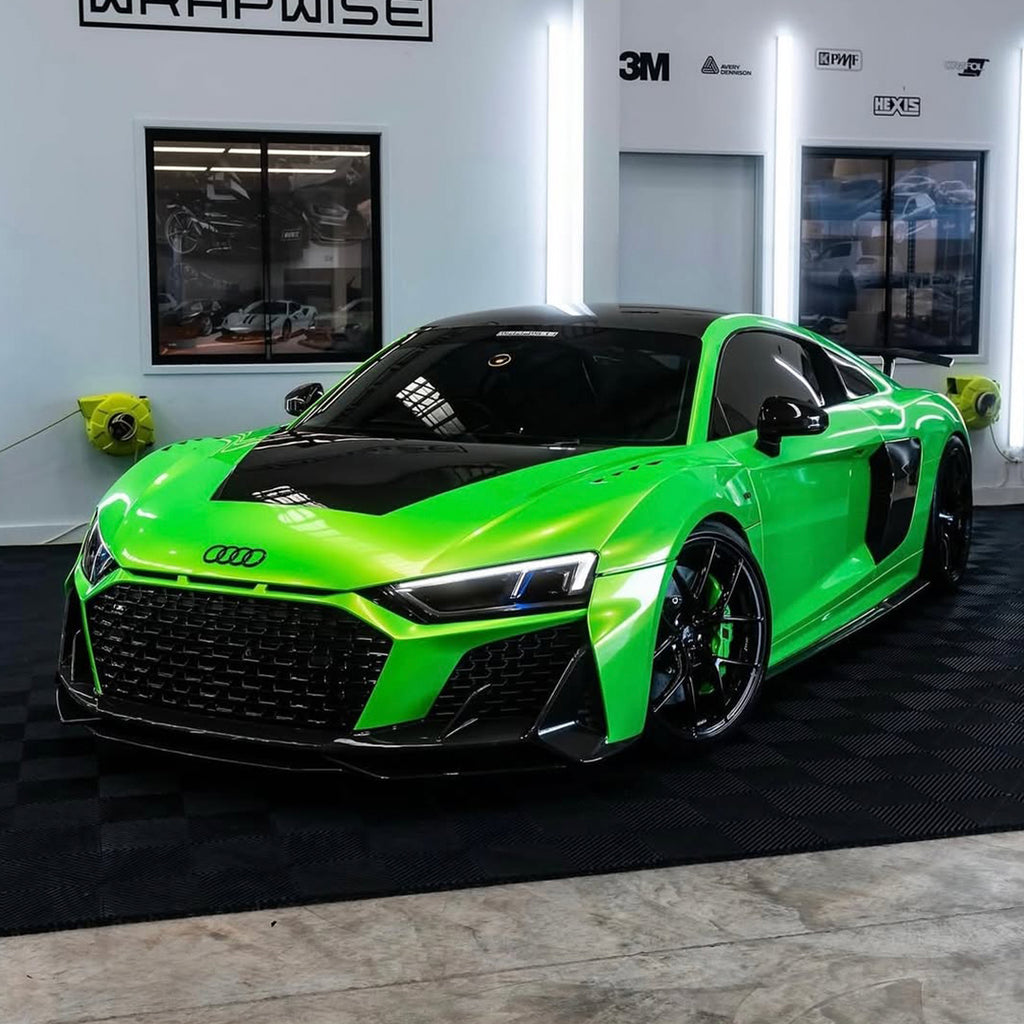 Metallic Fluorescent Gold Green PPF