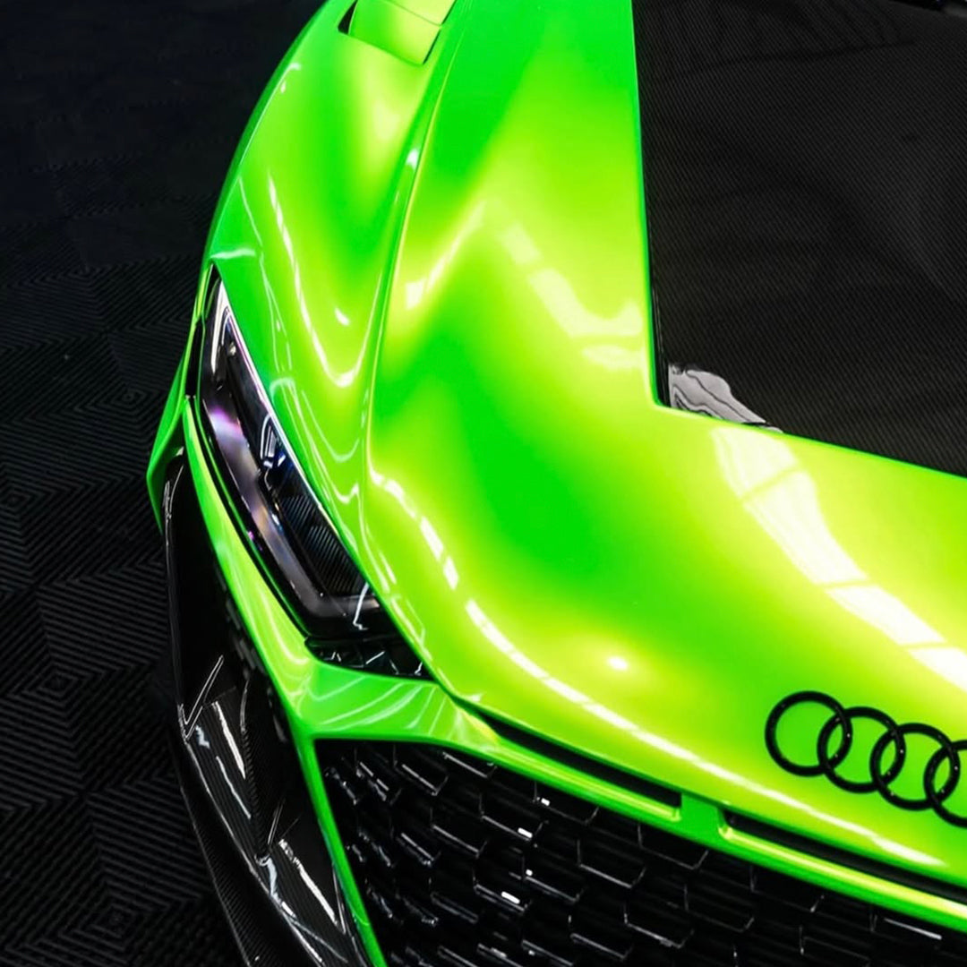 Metallic Fluorescent Gold Green PPF