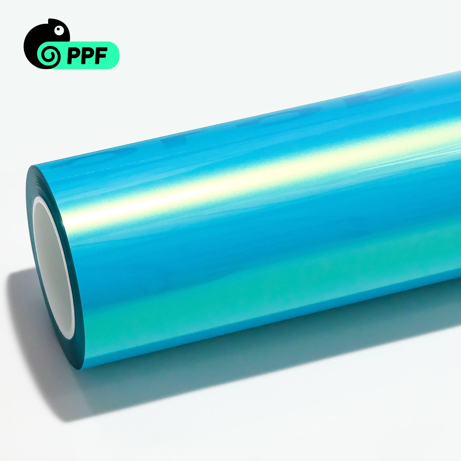 Gloss Fluorescent Snow Blue PPF automotive color PPF wrap film