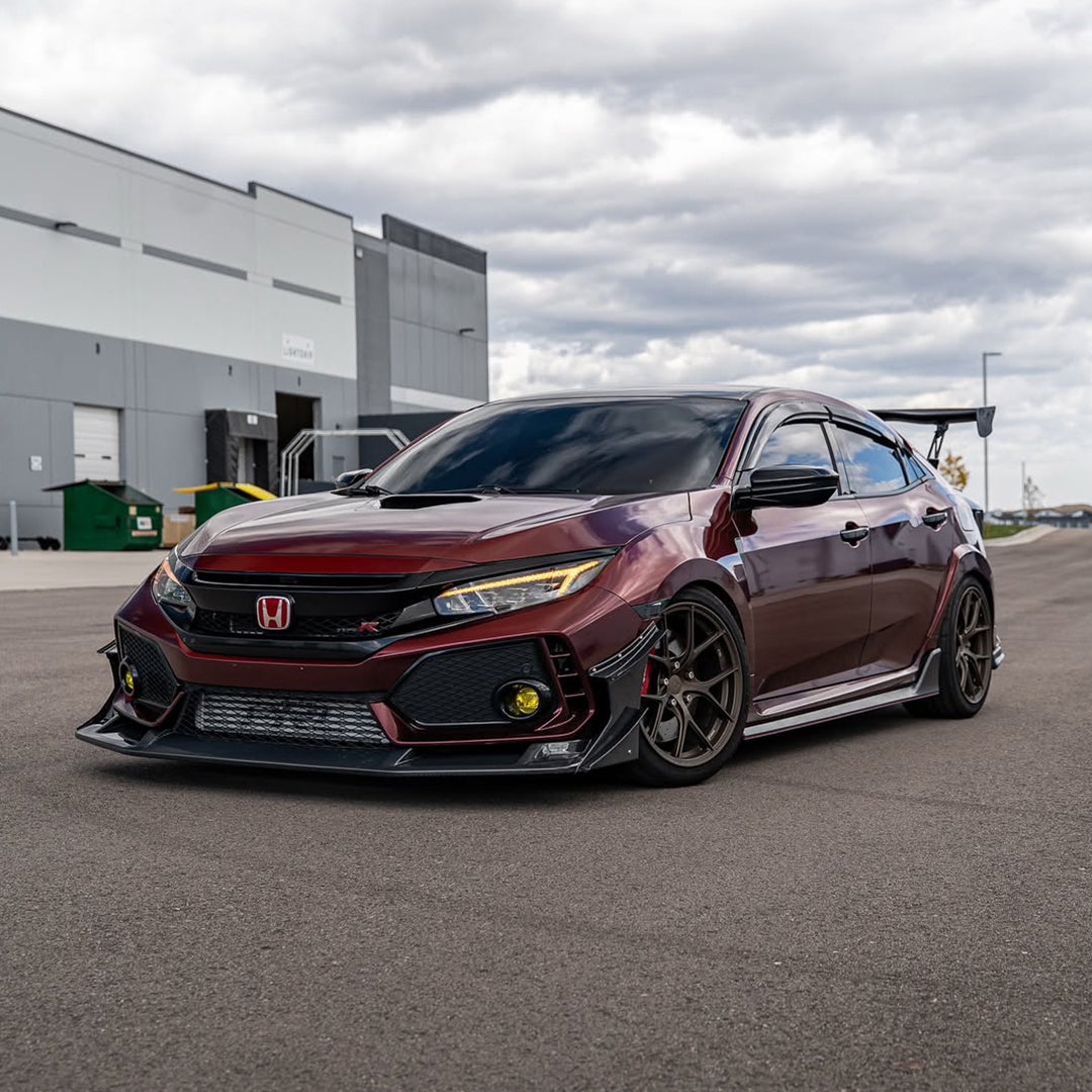 Gloss Metallic Sunset Red PPF