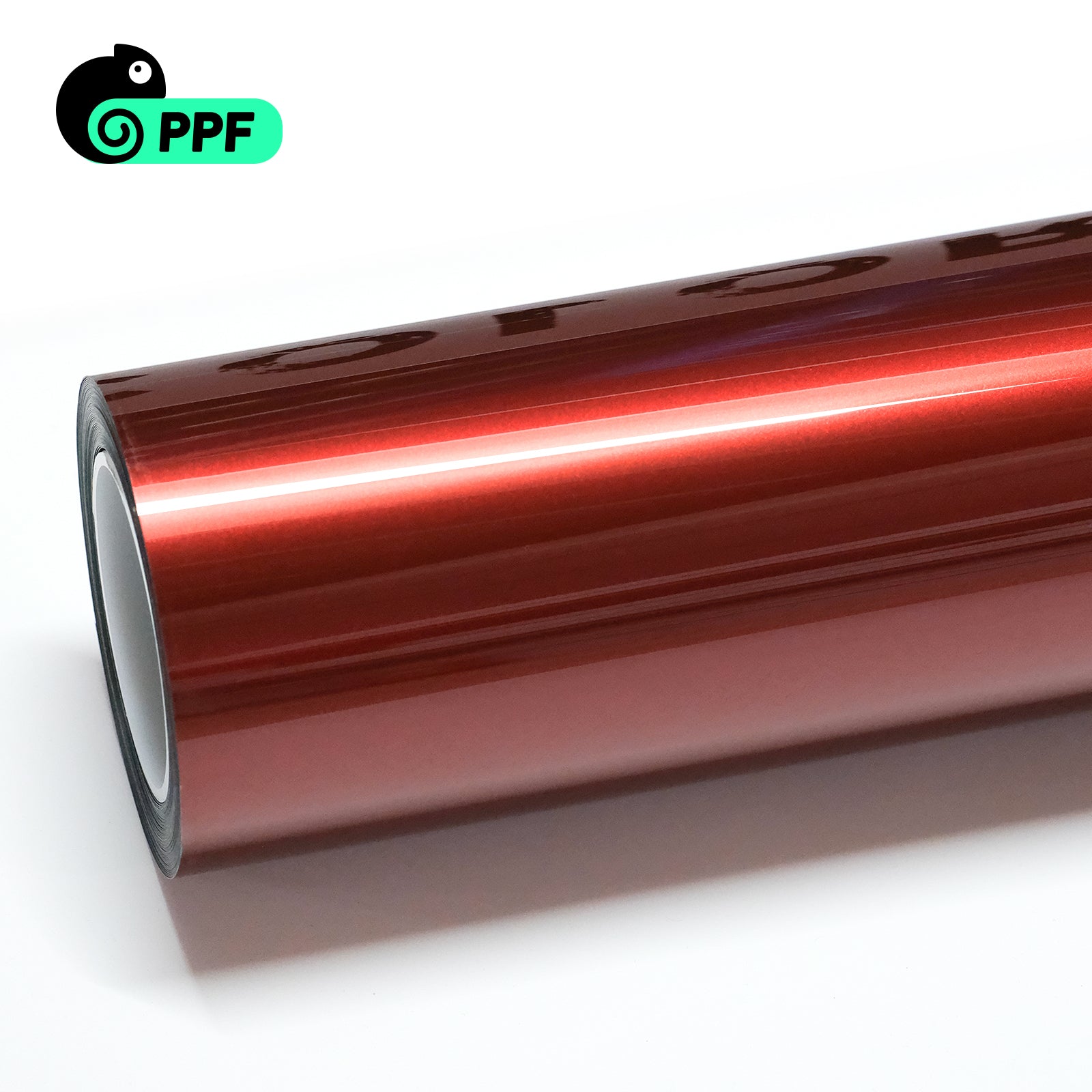 Gloss Metallic Sunset Red PPF dry install color PPF for vehicles