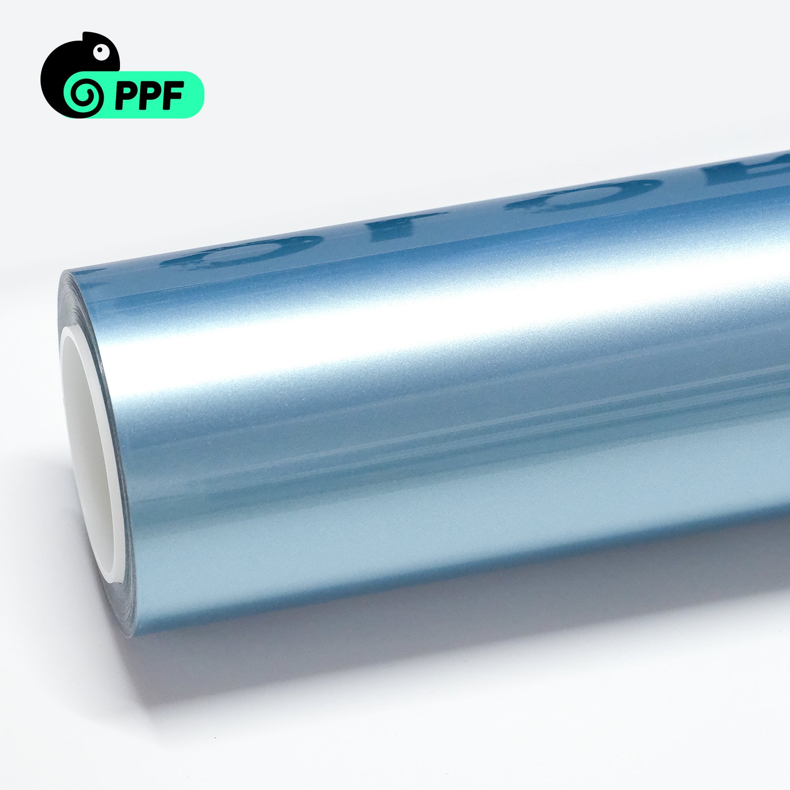Gloss Metallic Aqua Blue PPF dry install color PPF for vehicles