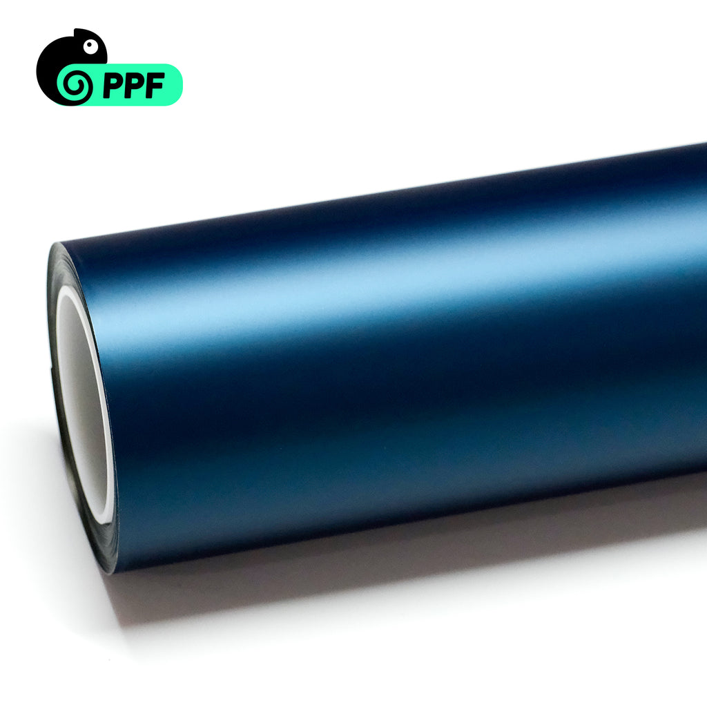 Matte Metallic Stellar Blue PPF TPU color paint protection film