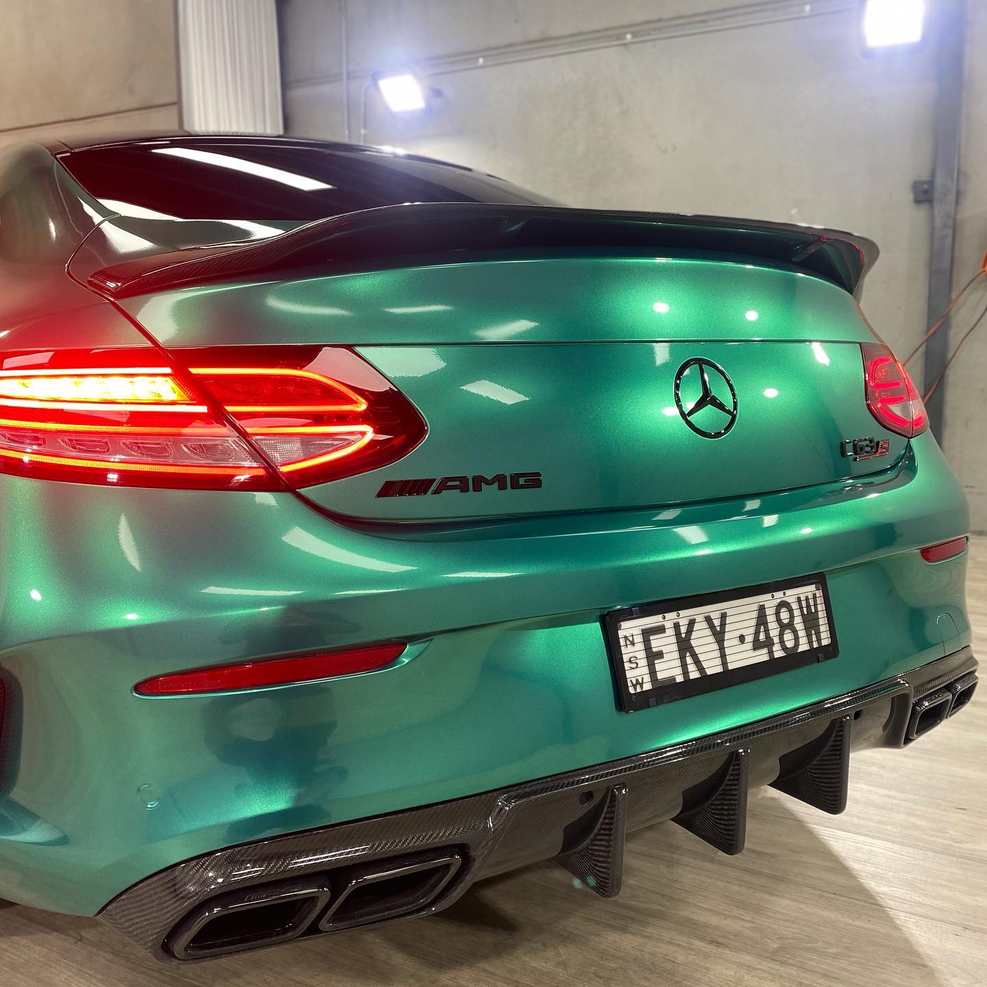 Gloss Metallic Parrot Green PPF