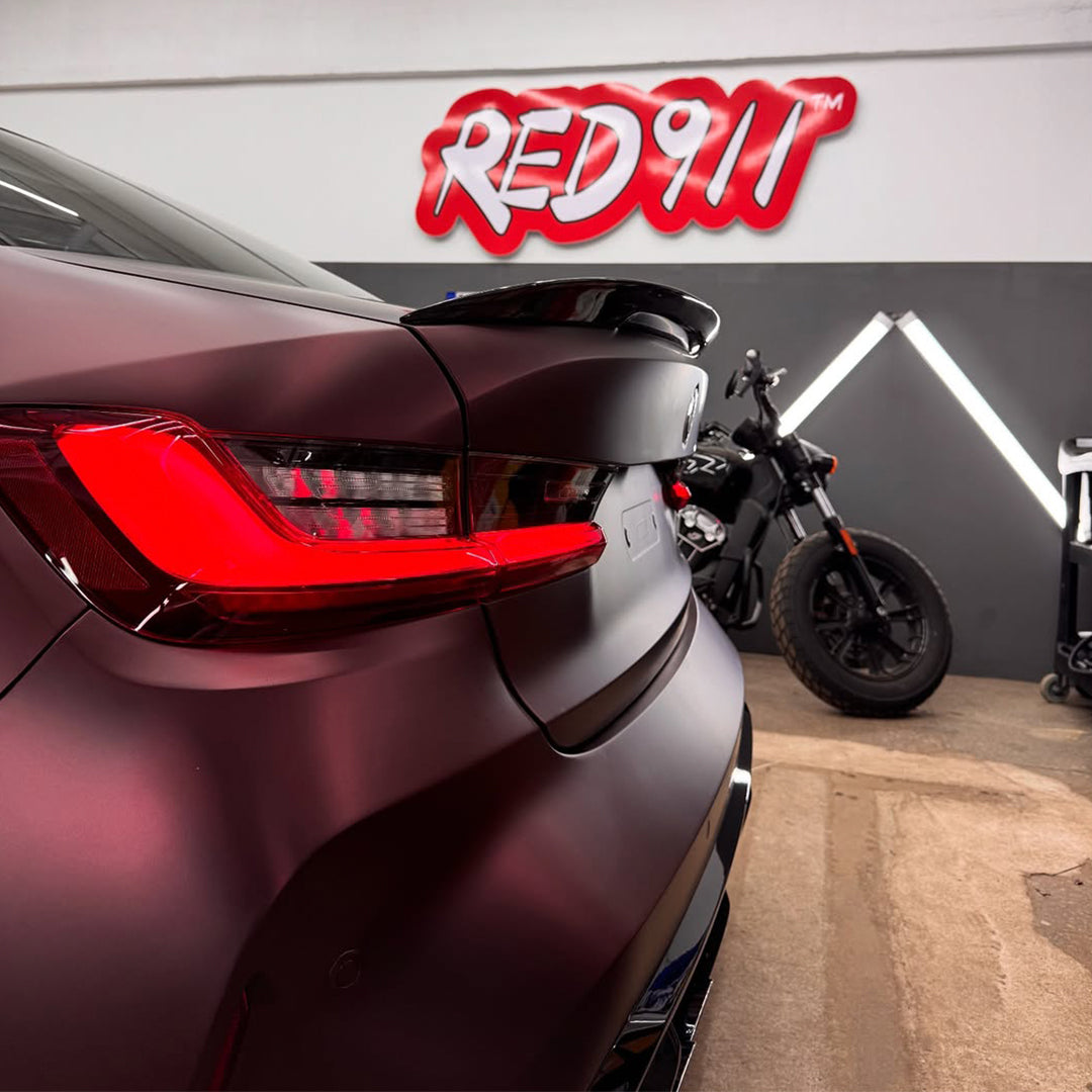 Matte Metallic Rose Black PPF