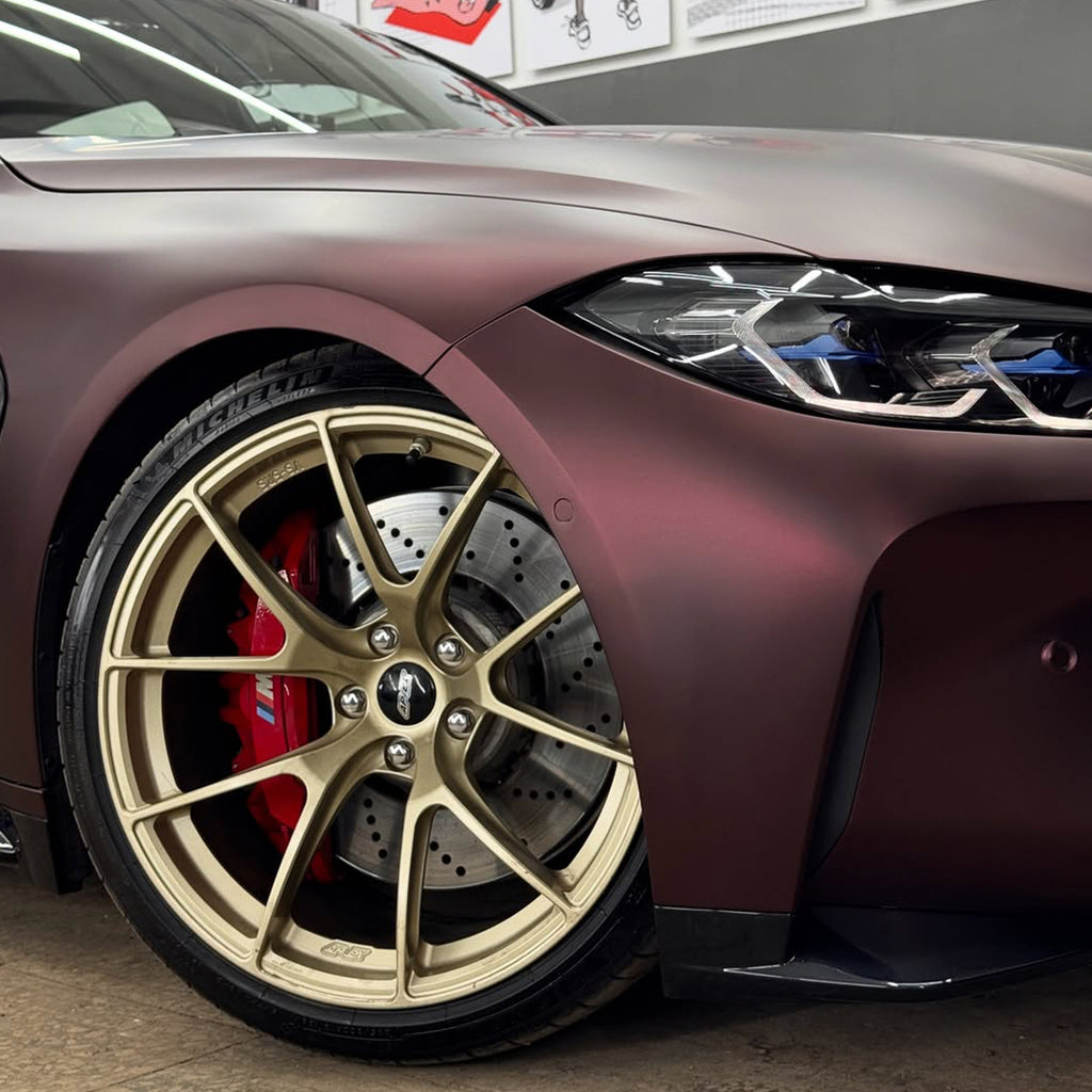 Matte Metallic Rose Black PPF