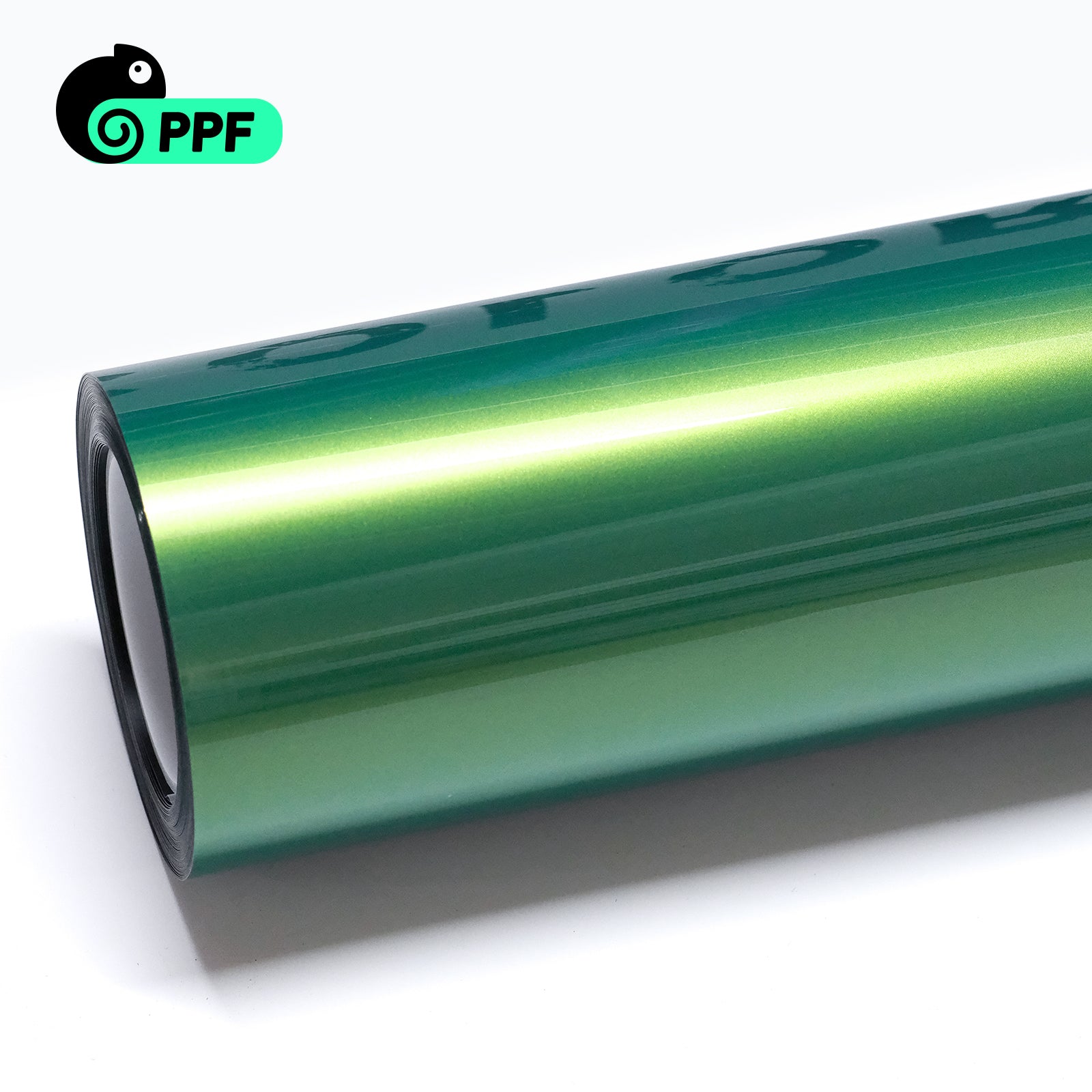 Metallic Aurora Green PPF dry install color PPF for vehicles