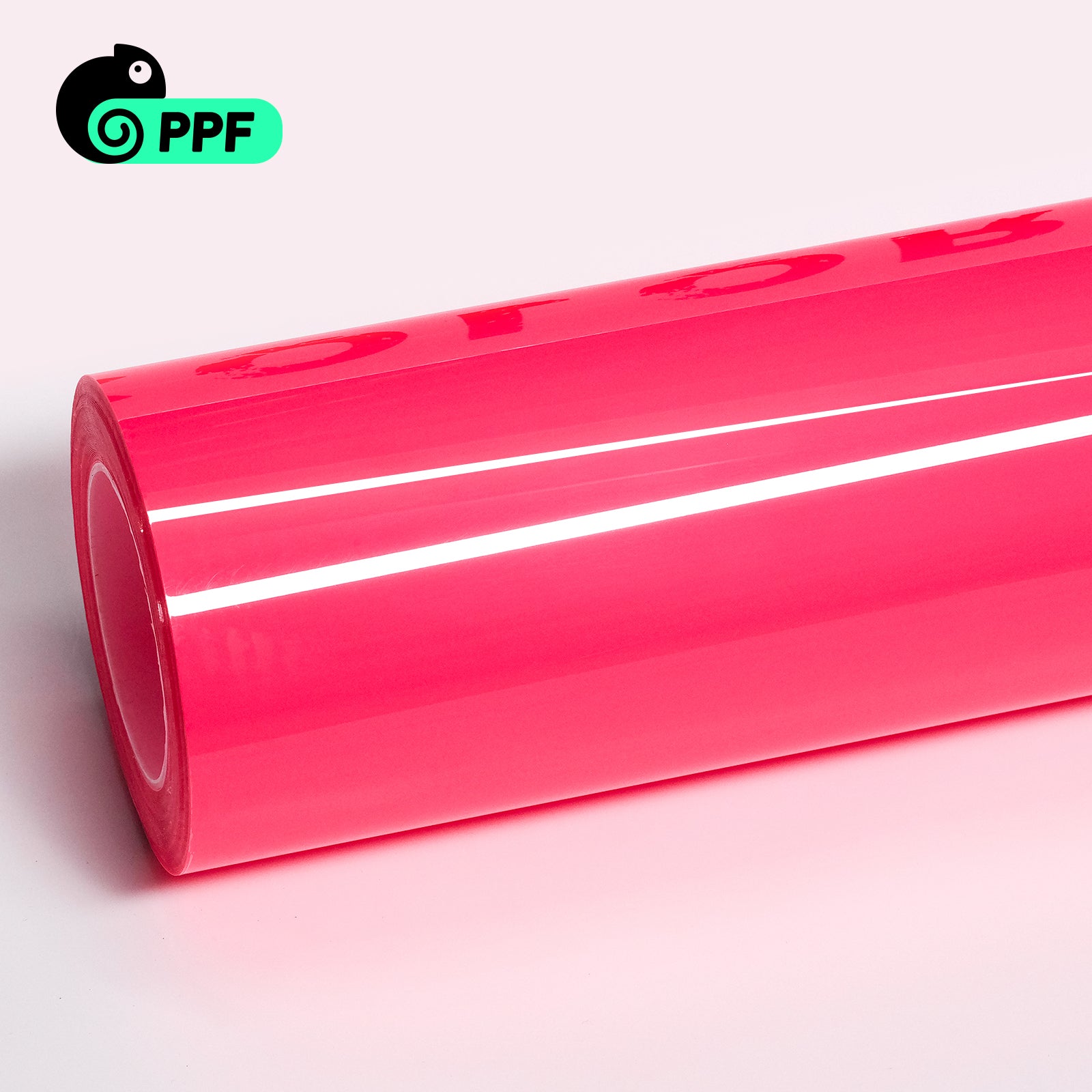 Gloss Fluorescence Barbie Pink PPF dry install color PPF for vehicles
