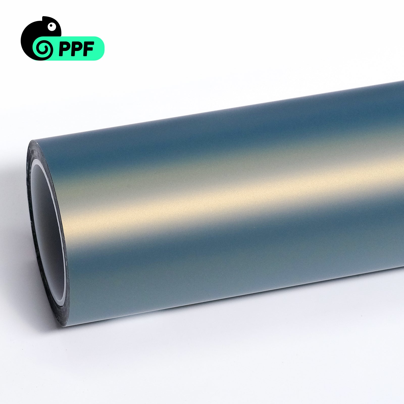 Satin Arctic Golden Blue PPF color PPF roll for car wraps