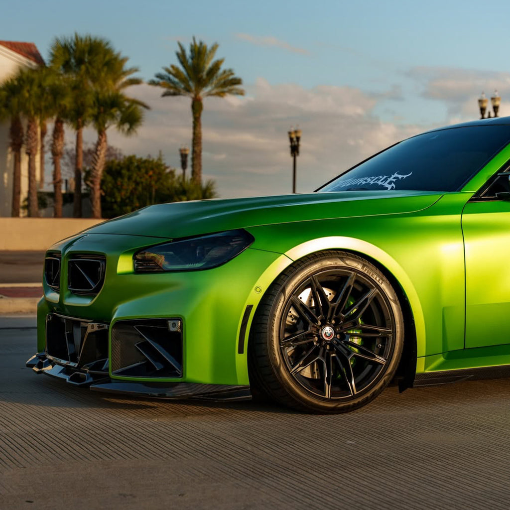 Matte Metallic Demon Green PPF