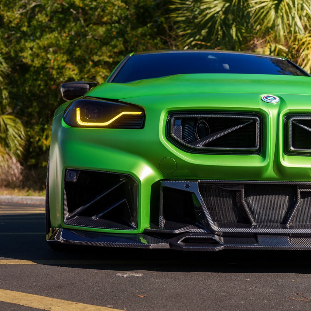 Matte Metallic Demon Green PPF