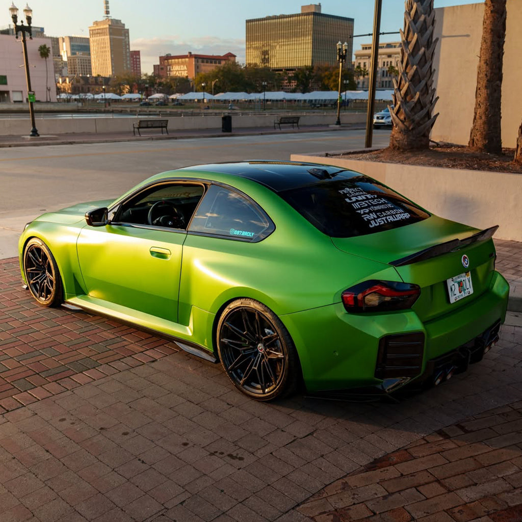 Matte Metallic Demon Green PPF