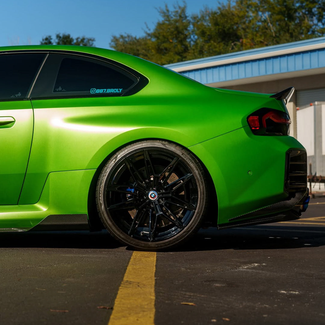 Matte Metallic Demon Green PPF