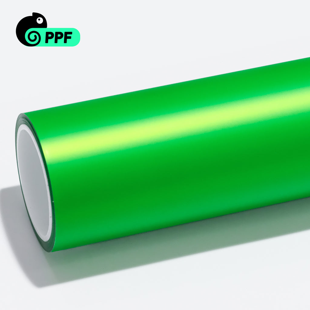 Matte Metallic Demon Green PPF color PPF roll for car wraps
