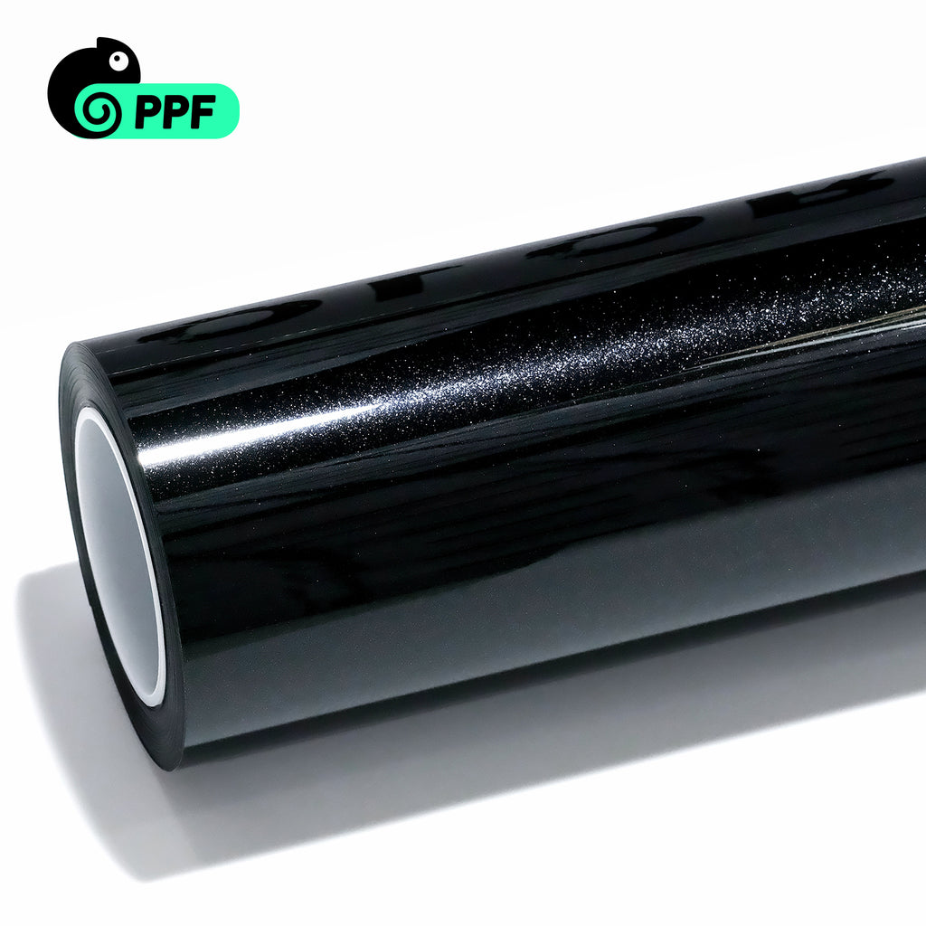Gloss Diamond Black PPF color PPF roll for car wraps