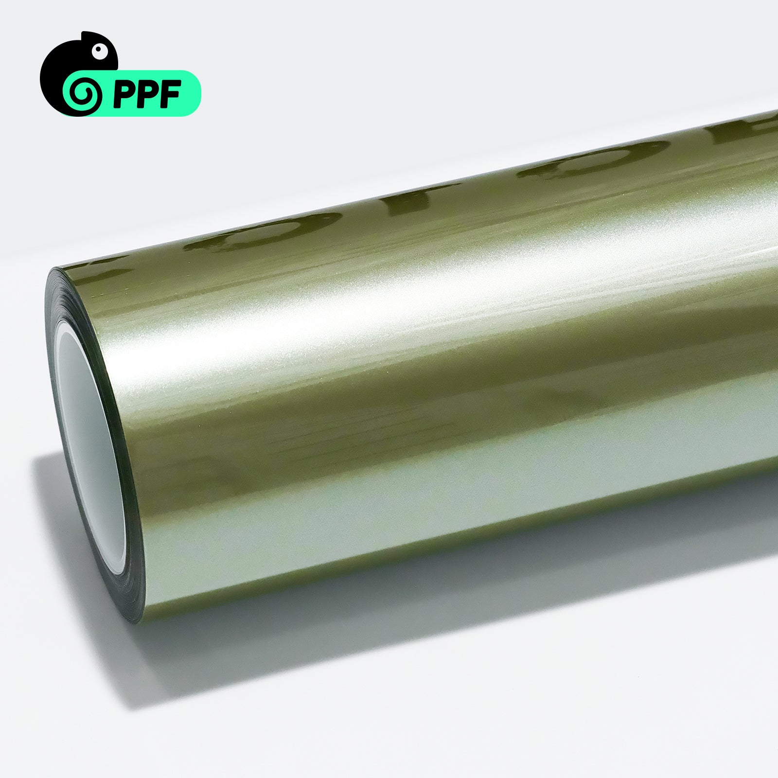 Metallic Light Olive Green PPF dry install color PPF for vehicles