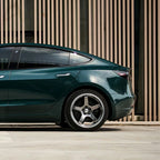 Gloss Metallic Dark British Green Vinyl Wrap - product view 4