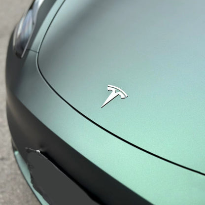 Tesla Model 3|Matte Metallic Hunter Green Vinyl Wrap|Eowrap