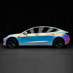 Matte Rainbow Chrome White Vinyl Wrap - product view 6