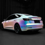 Matte Rainbow Chrome White Vinyl Wrap - product view 8