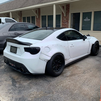 Toyota GT86|Glossy White Purple Vinyl Wrap|Eowrap