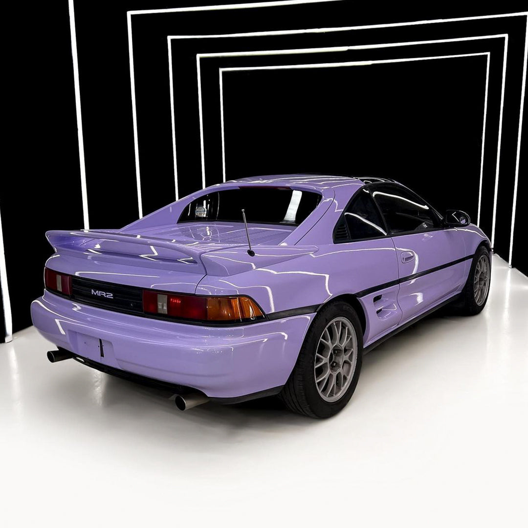 Toyota MR2|Super Glossy Lavender Purple Vinyl Wrap|Eowrap