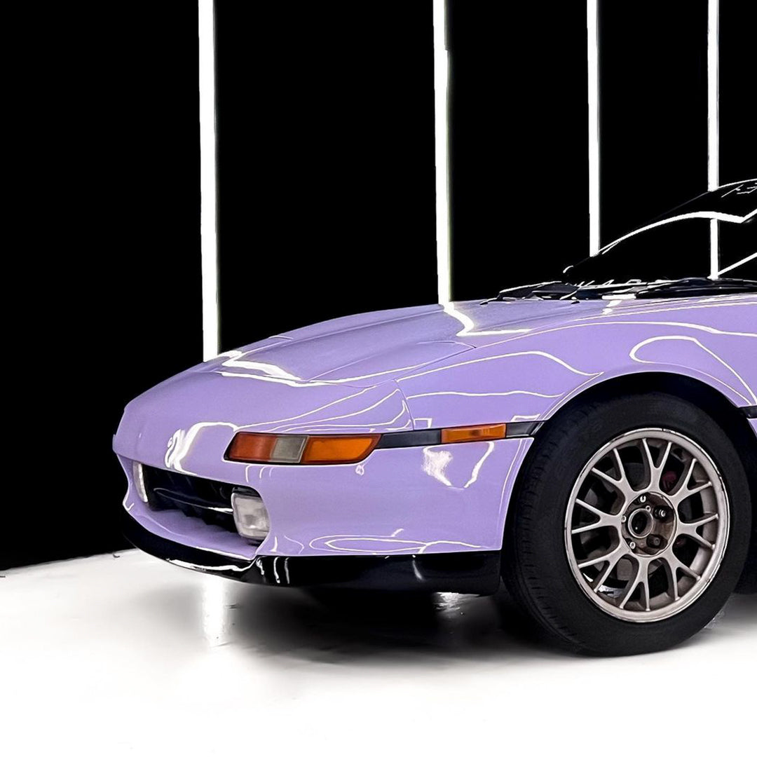 Toyota MR2|Super Glossy Lavender Purple Vinyl Wrap|Eowrap