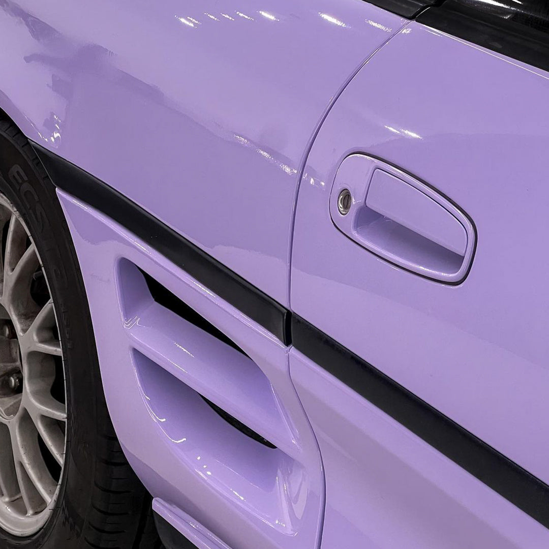 Toyota MR2|Super Glossy Lavender Purple Vinyl Wrap|Eowrap