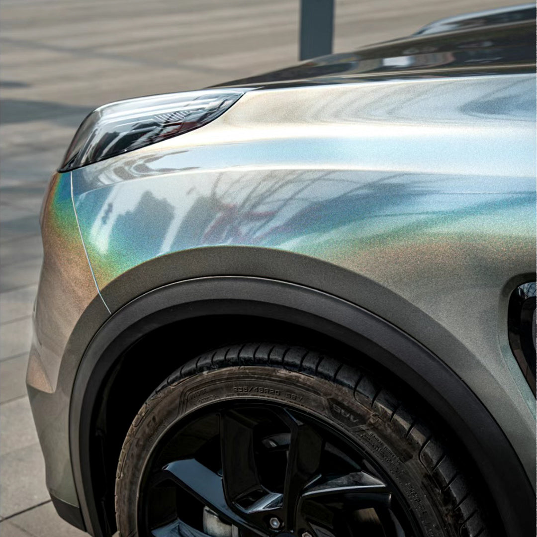 Rainbow Metallic Majestic Dark Gray Vinyl Wrap