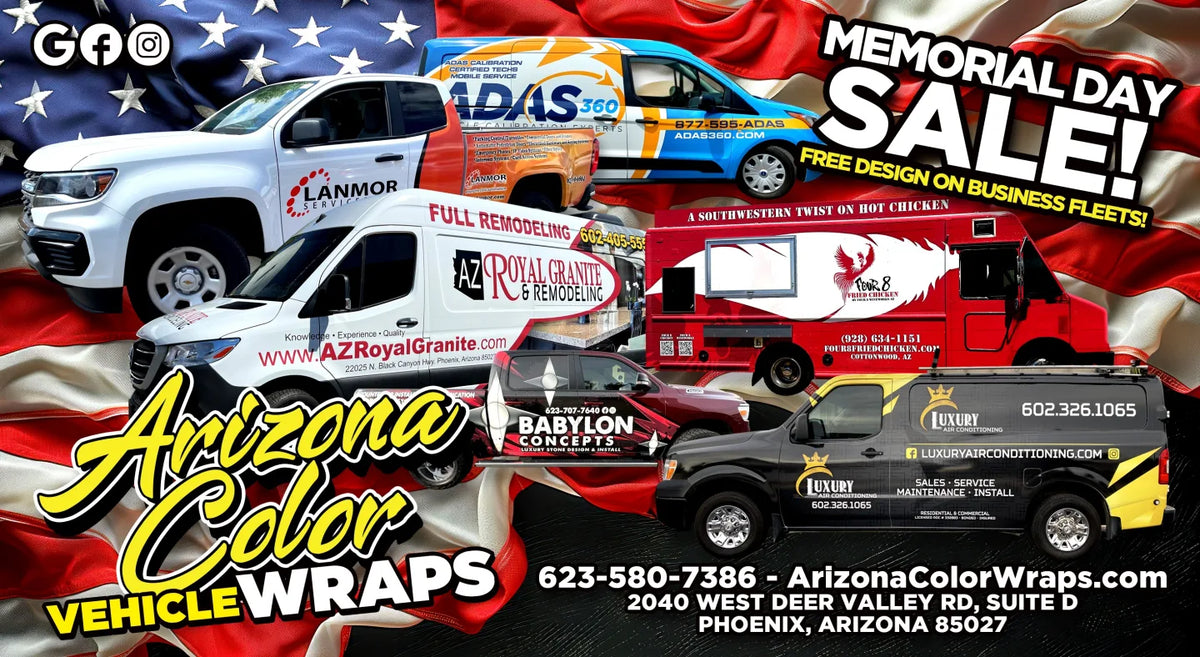 Arizona Color Vehicle Wrap Professionals, The Original Wrap Shop!
